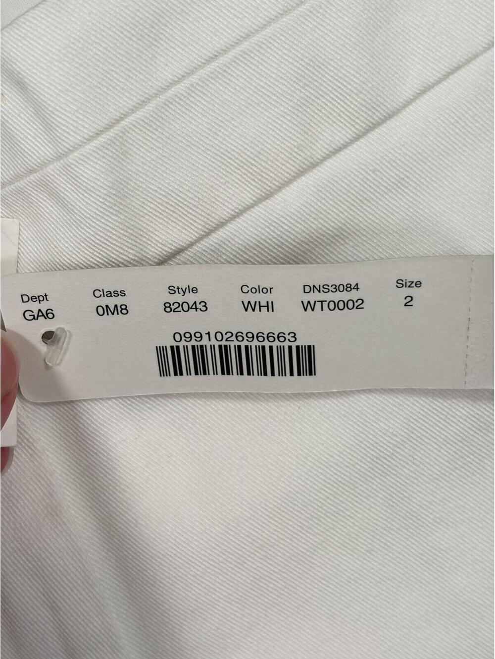 NWT J. Crew 4" White Chino Shorts Size 2 Preppy Coastal Classic Summer Staple - Picture 4 of 12